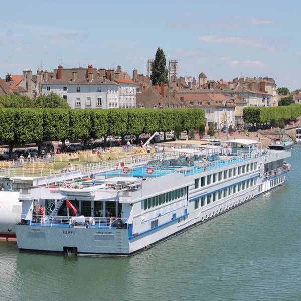 Amarrage bateaux de croisière Chalon sur Saône